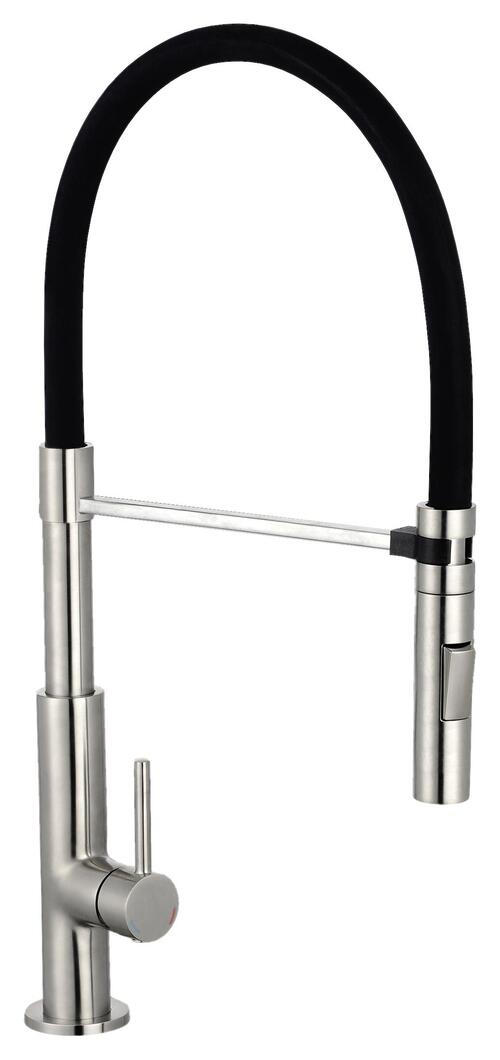 KÜCHENARMATUR XR-865  - Edelstahlfarben, Basics, Metall (25,5/50,5/5,5cm) - Xora
