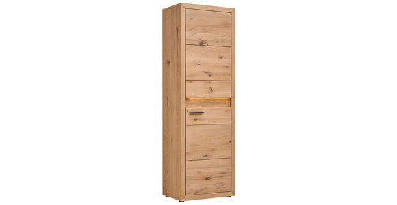 GARDEROBE  in 285/199/40 cm  - Eichefarben, KONVENTIONELL, Holz (285/199/40cm) - Linea Natura