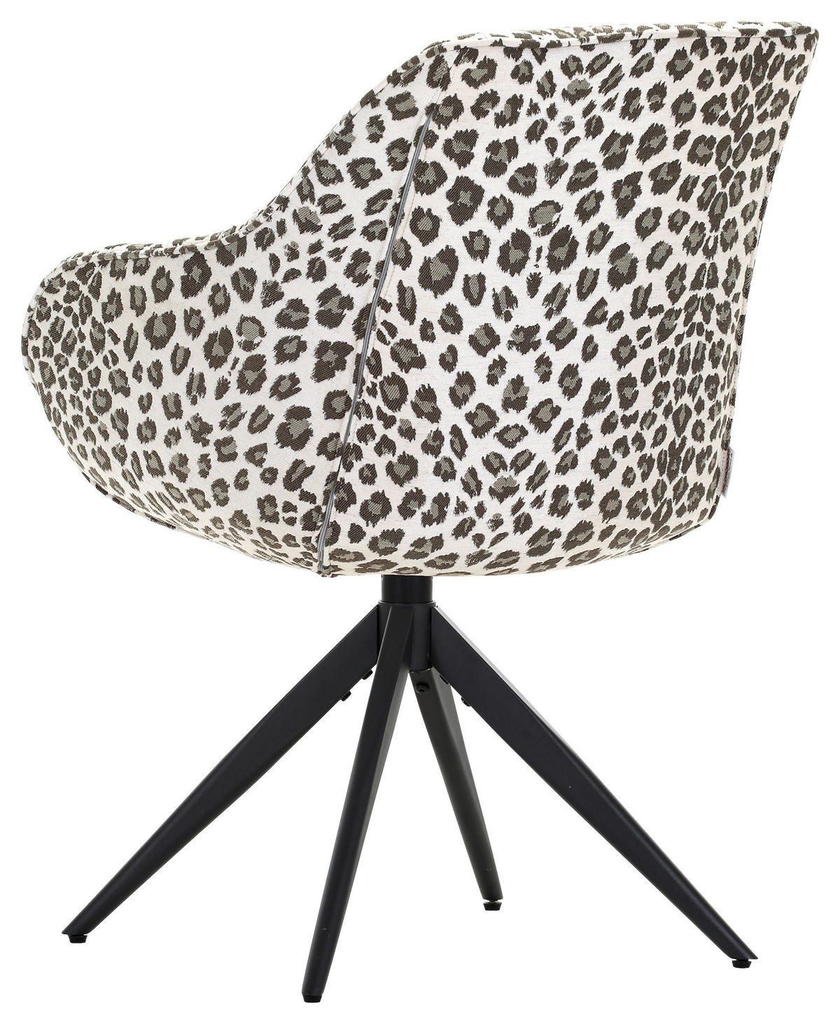 ARMLEHNSTUHL , Sitzfläche 360° drehbar , Flachgewebe, Mikrofaser  - Beige/Schwarz, Design, Textil/Metall (60/83/65cm) - Landscape