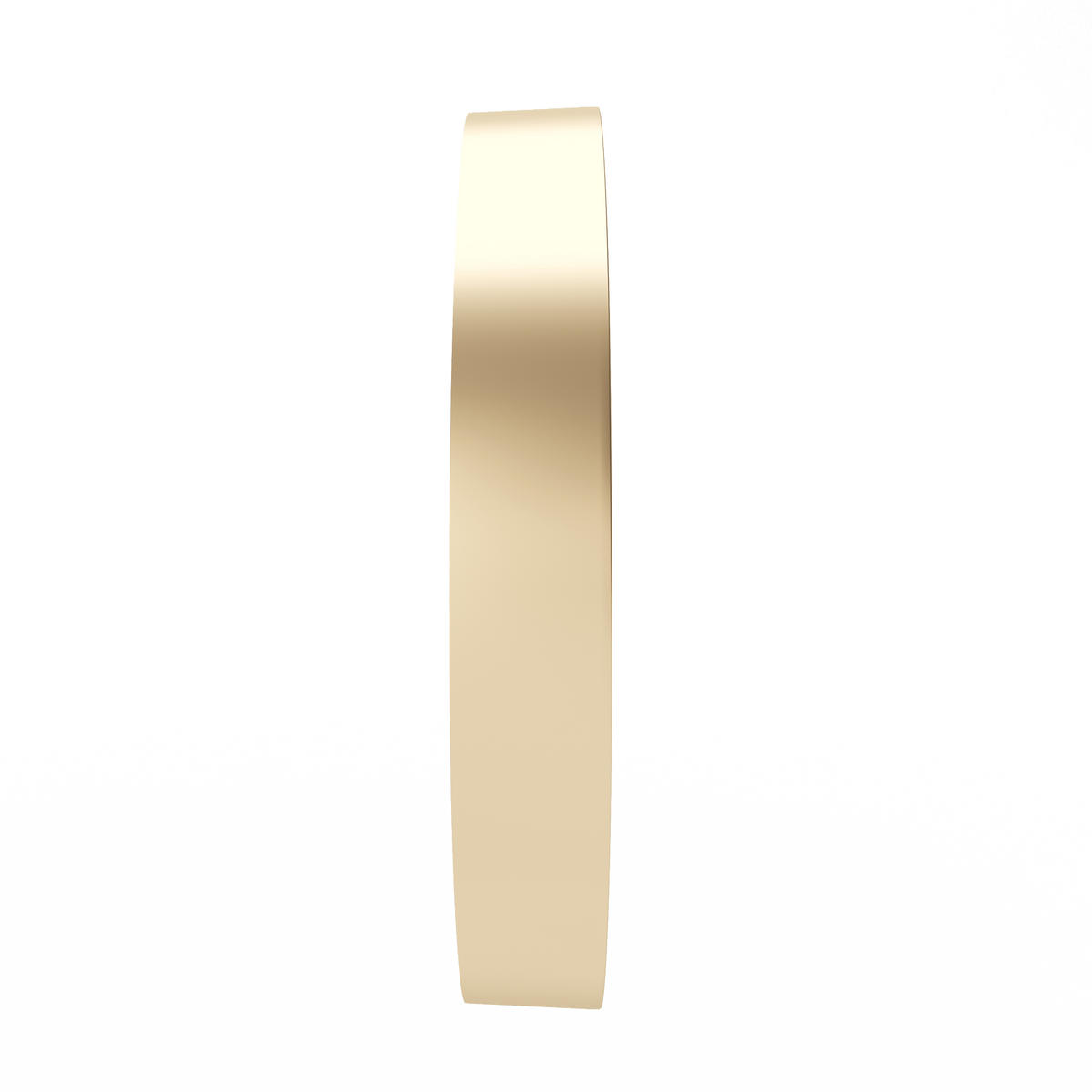 WANDUHR  Goldfarben  - Goldfarben, Basics, Kunststoff/Metall (28/28/4cm) - Playboy