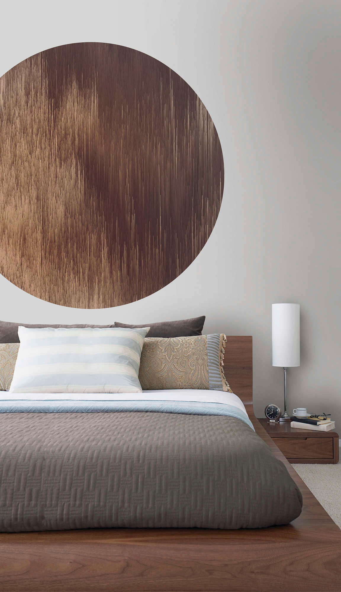 FOTOTAPETE  - Braun, Trend, Papier (125cm) - Xora
