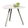 BEISTELLTISCH 50/50/40 cm Grau Freiform  - Grau, Design, Metall (50/50/40cm) - Xora