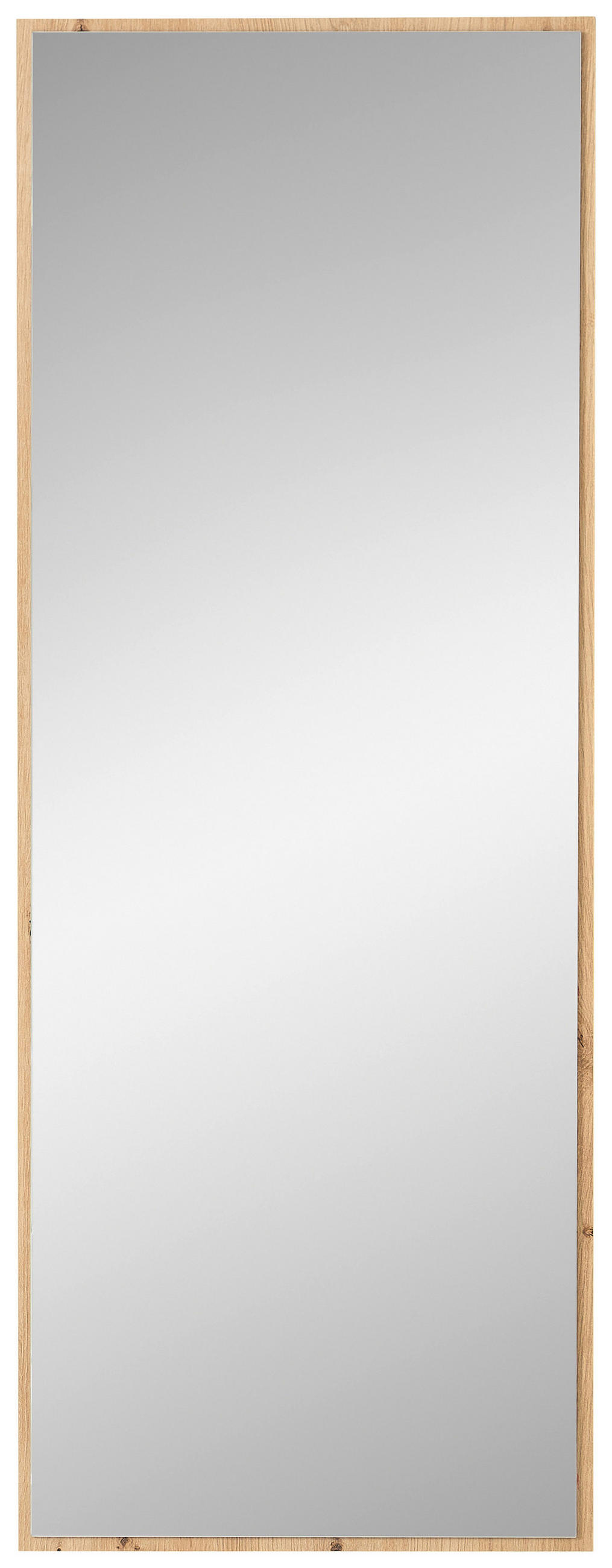 WANDSPIEGEL 44/117/2 cm    in rechteckig  - Eiche Artisan, Design, Glas/Holzwerkstoff (44/117/2cm)