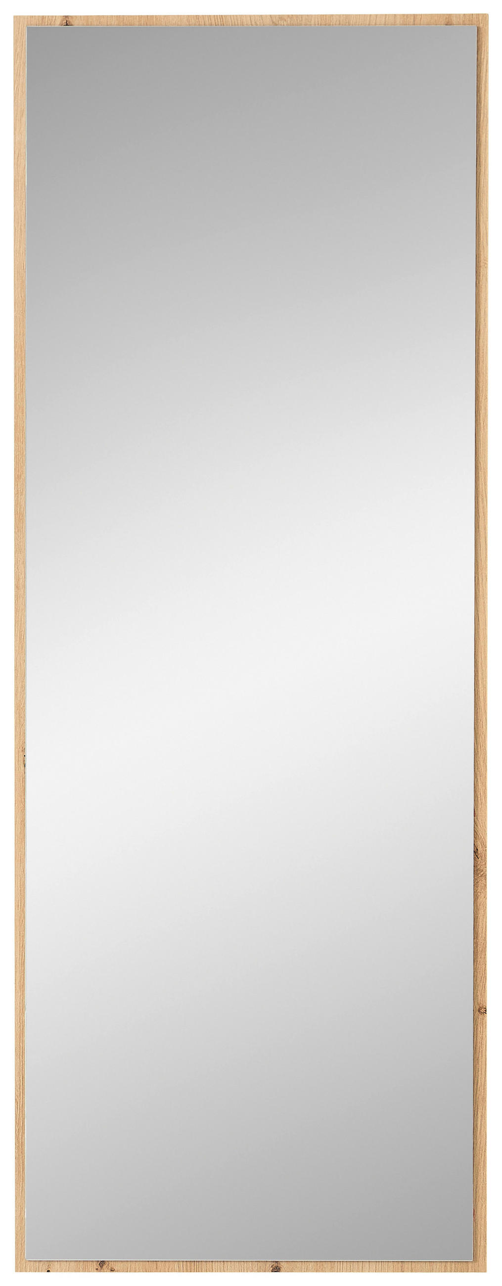 WANDSPIEGEL 44/117/2 cm    in rechteckig  - Eiche Artisan, Design, Glas/Holzwerkstoff (44/117/2cm)