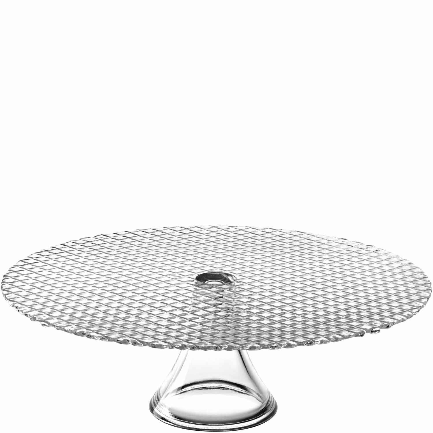 PODNOS, sklo, 32/10,5/32 cm - čiré, Design, sklo (32/10,5/32cm) - Leonardo