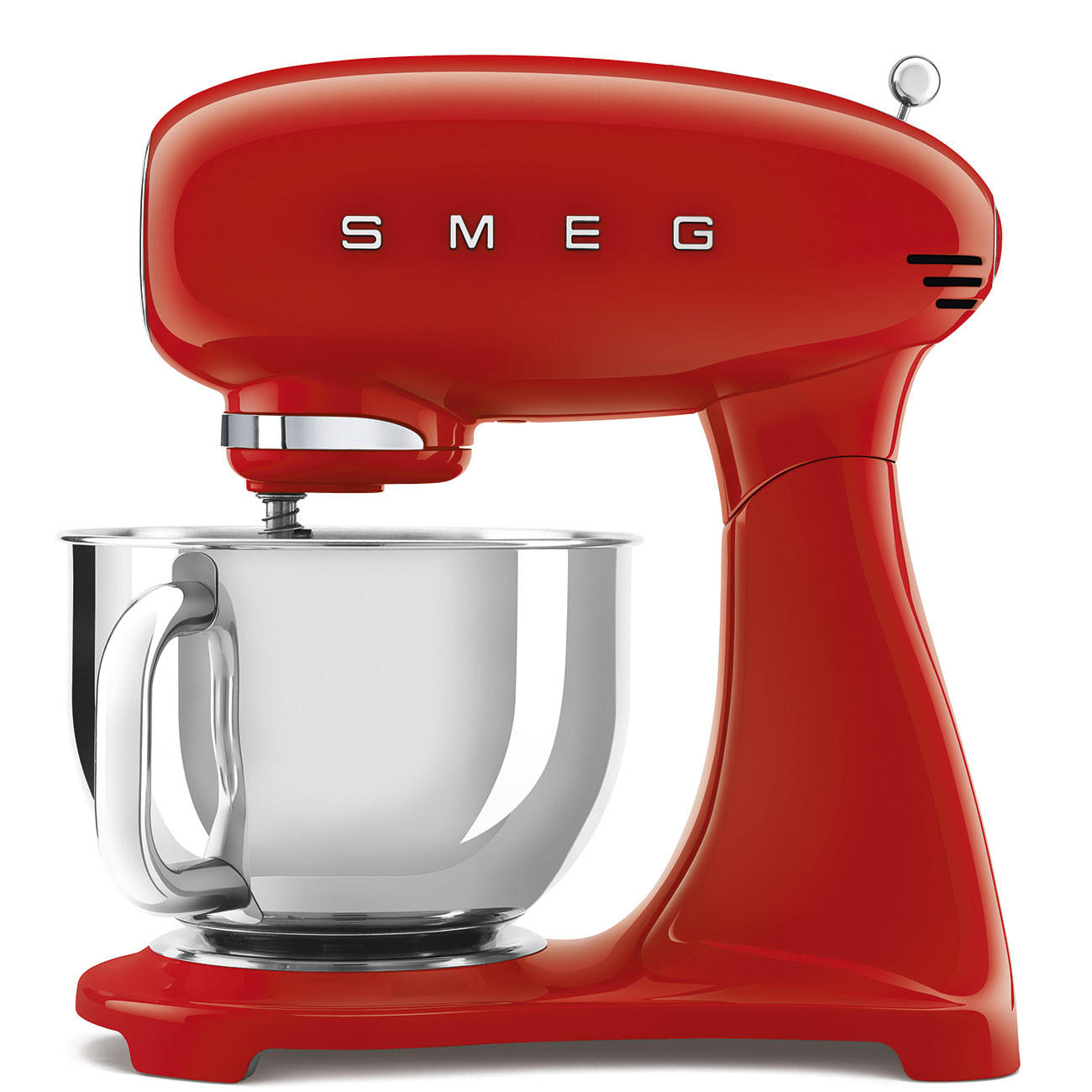 KÜCHENMASCHINE SMF03BLEU  - Rot/Alufarben, Basics, Metall (40,2/37,8/22,1cm) - SMEG