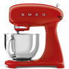 KÜCHENMASCHINE SMF03BLEU  - Rot/Alufarben, Basics, Metall (40,2/37,8/22,1cm) - SMEG