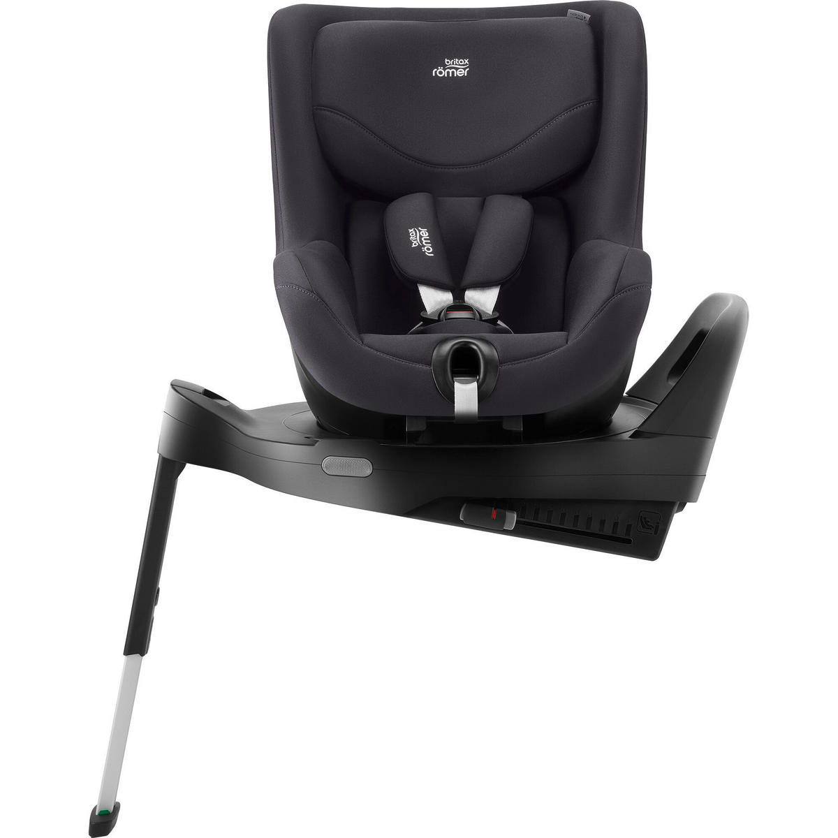 REBOARDER-KINDERSITZ Dualfix Pro M  - Dunkelgrau, Basics, Textil (44/48/74cm) - Britax Römer