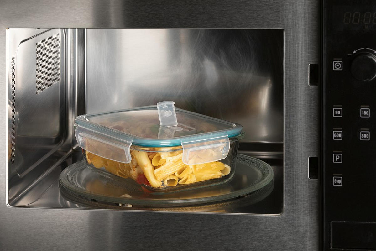 FRISCHHALTEDOSENSET GOURMETmaxx 6-teilig  - Transparent/Grün, Basics, Glas/Kunststoff (19,6/14,5/6,6cm)