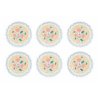 SPEISETELLERSET Multicolor SUMMER BLISS  - Multicolor, Basics, Keramik - Costa Nova