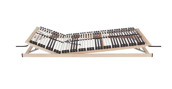 Lattenrost 90x200 cm - Schwarz/Weiß, Holz (90/200cm) - Primatex