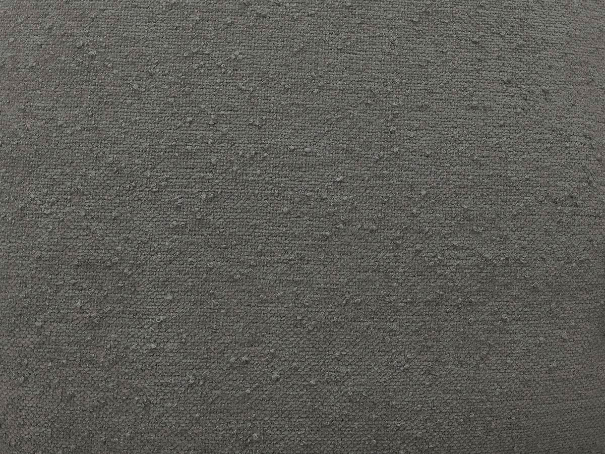 ECKSOFA Ottomane links  EVEREST Dunkelgrau Struktur  - Dunkelgrau/Schwarz, MODERN, Kunststoff/Textil (210/352cm)