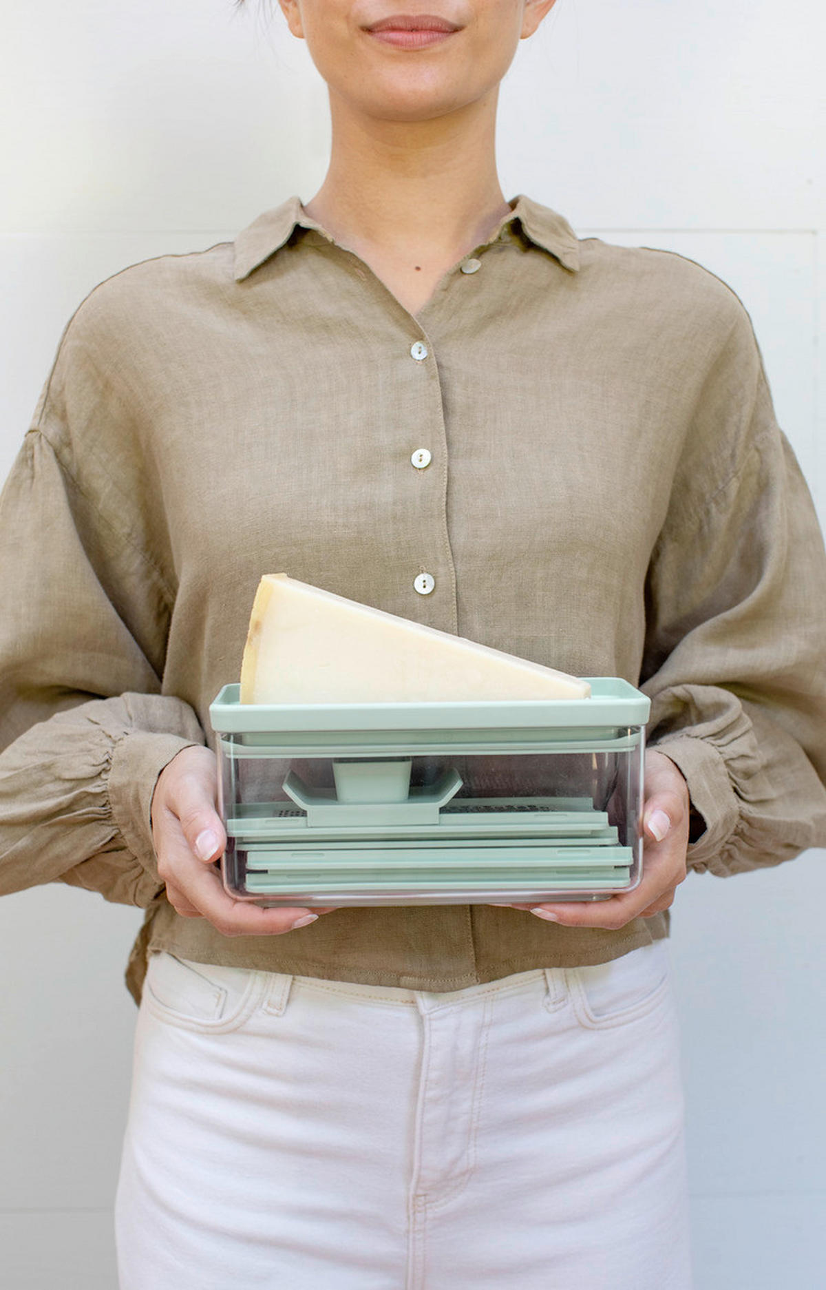 REZAČ POVRĆA Tasty +  - boje žada, Basics, metal/plastika (22/11/10,5cm) - Brabantia