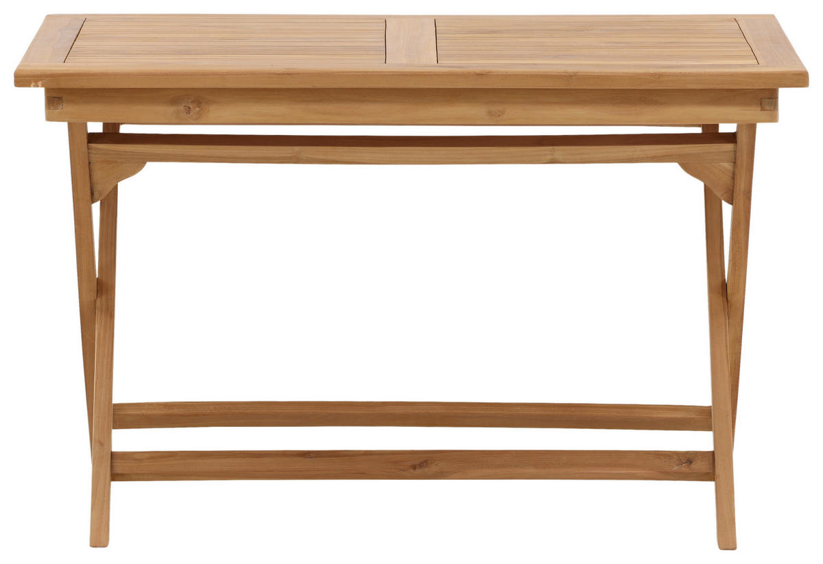 GARTENTISCH 120/70/75 cm Holz  - Teakfarben, KONVENTIONELL, Holz (120/70/75cm) - Gardenson