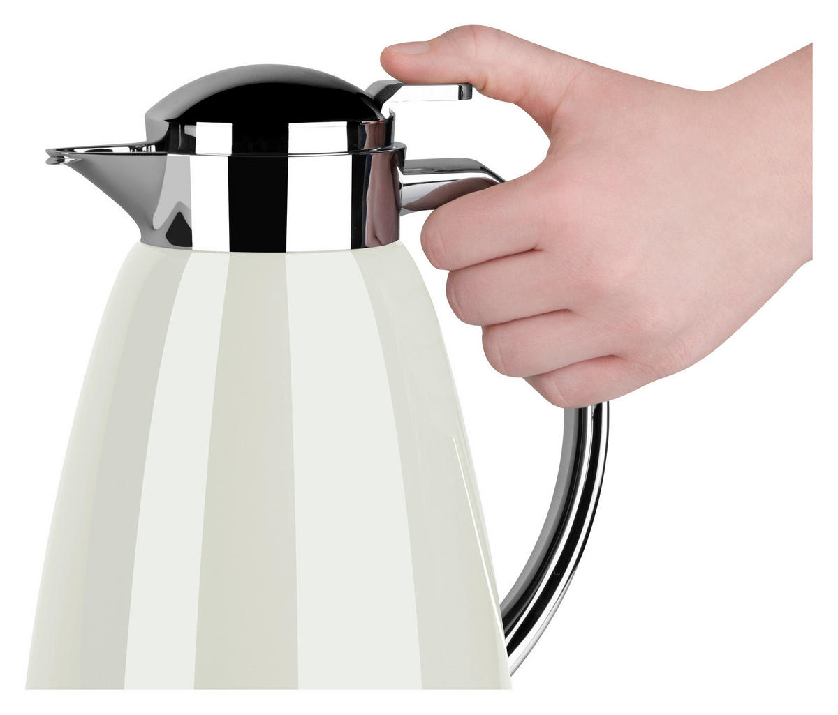 TERMOSKANNA   1 l  - vit, Design, metall/plast (1l) - Tefal