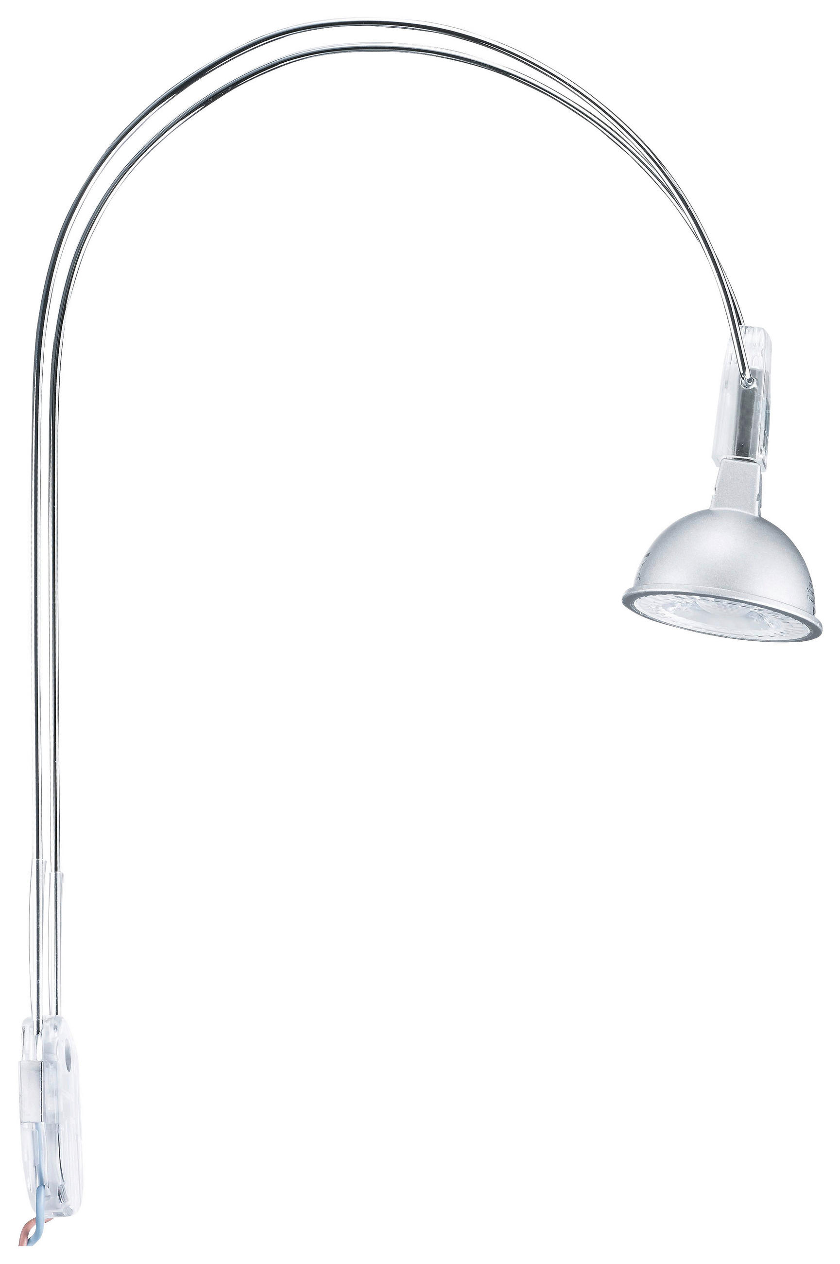 SPIEGELLEUCHTE 2,5/30/18 cm   - Chromfarben, Design, Metall (2,5/30/18cm) - Paulmann