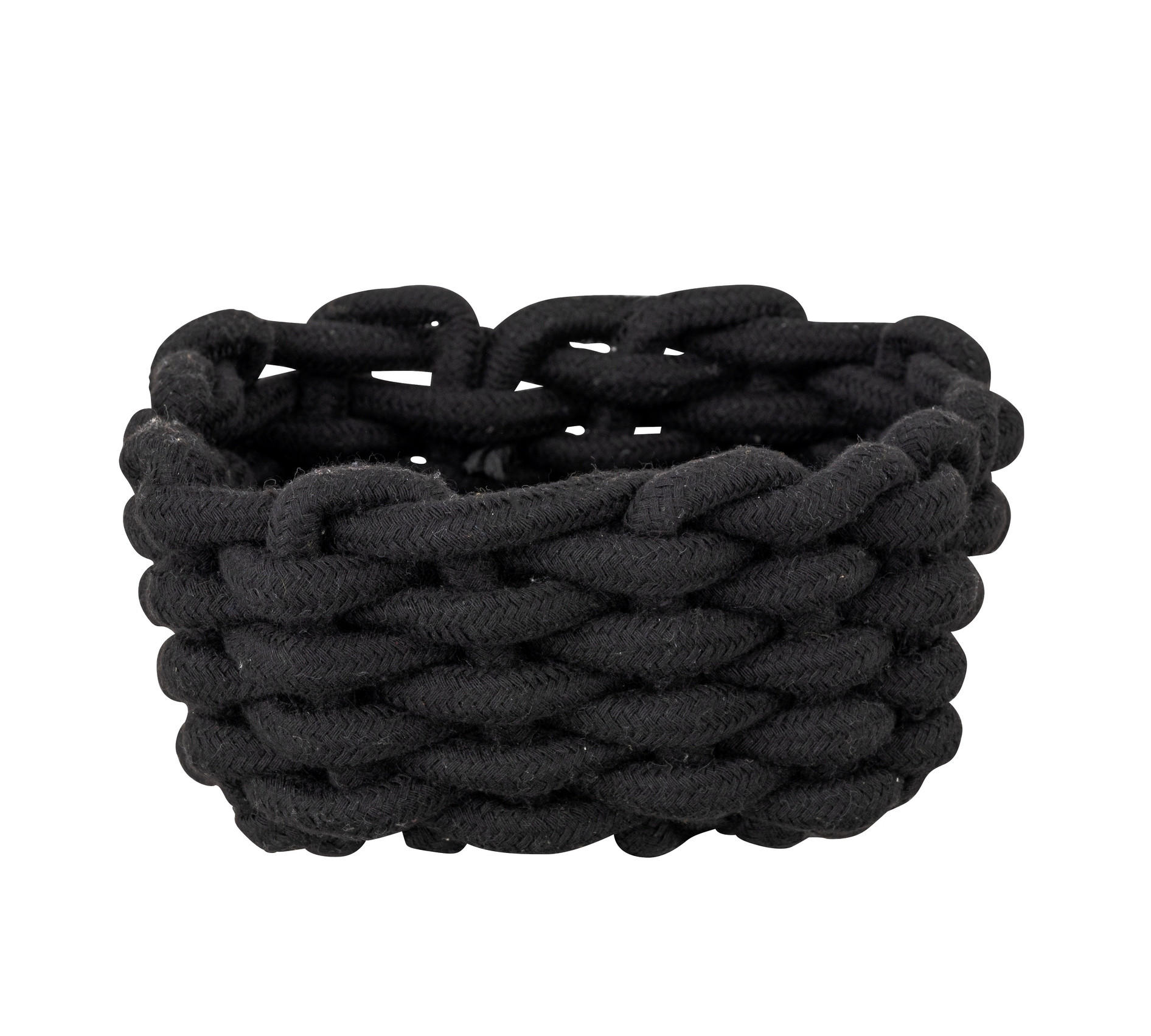 AUFBEWAHRUNGSKÖRBCHEN  - Schwarz, KONVENTIONELL, Textil (16,5/7,5/16,5cm) - Schöner Wohnen