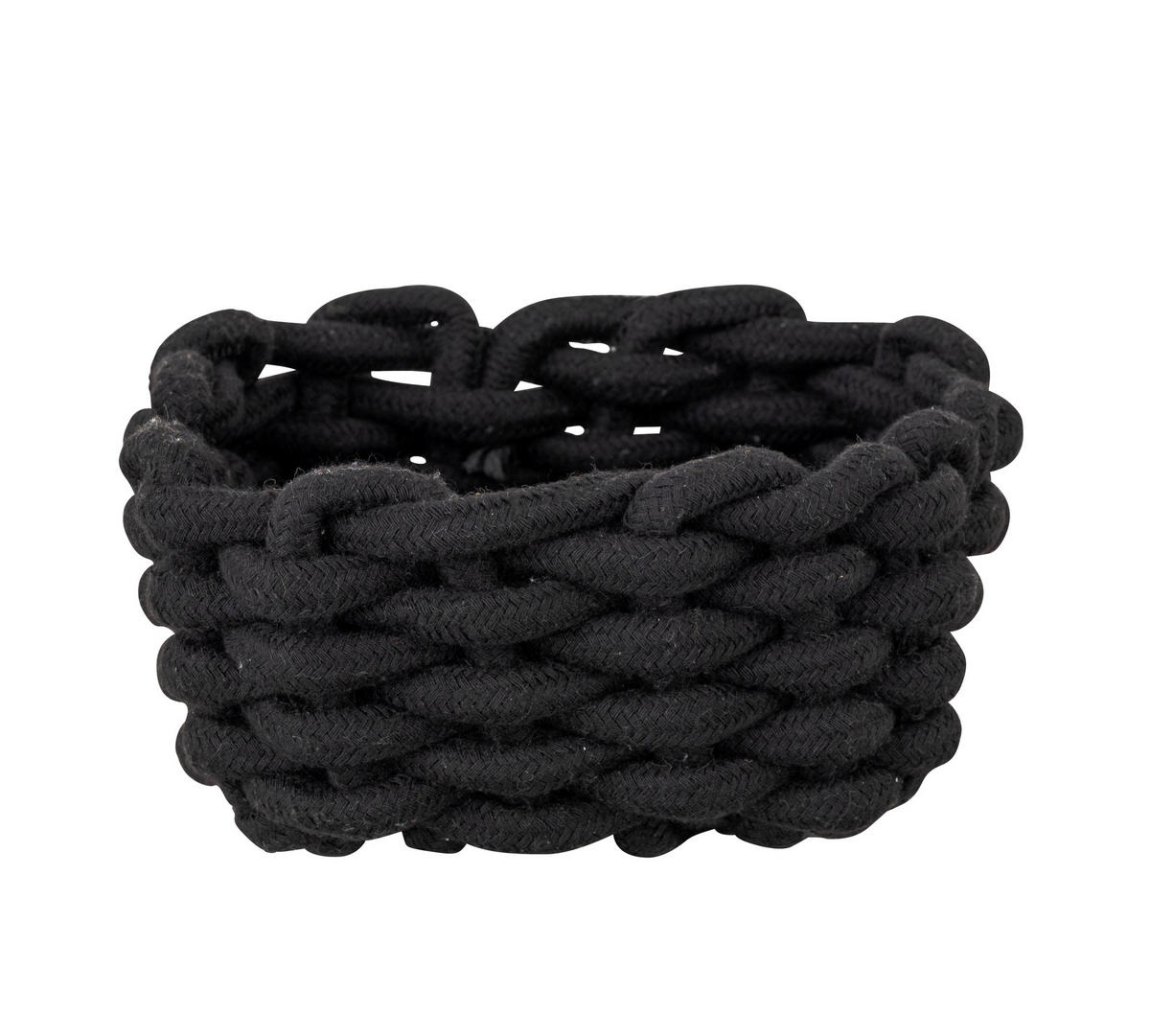 AUFBEWAHRUNGSKÖRBCHEN     - Schwarz, KONVENTIONELL, Textil (16,5/7,5/16,5cm) - Schöner Wohnen