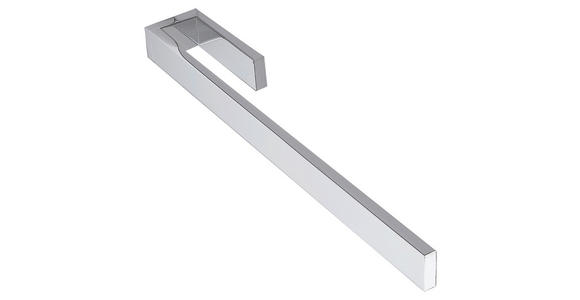 HANDTUCHHALTER 5,5/3,0/39,0 cm  - Chromfarben, MODERN, Metall (5,5/3,0/39,0cm) - Novel