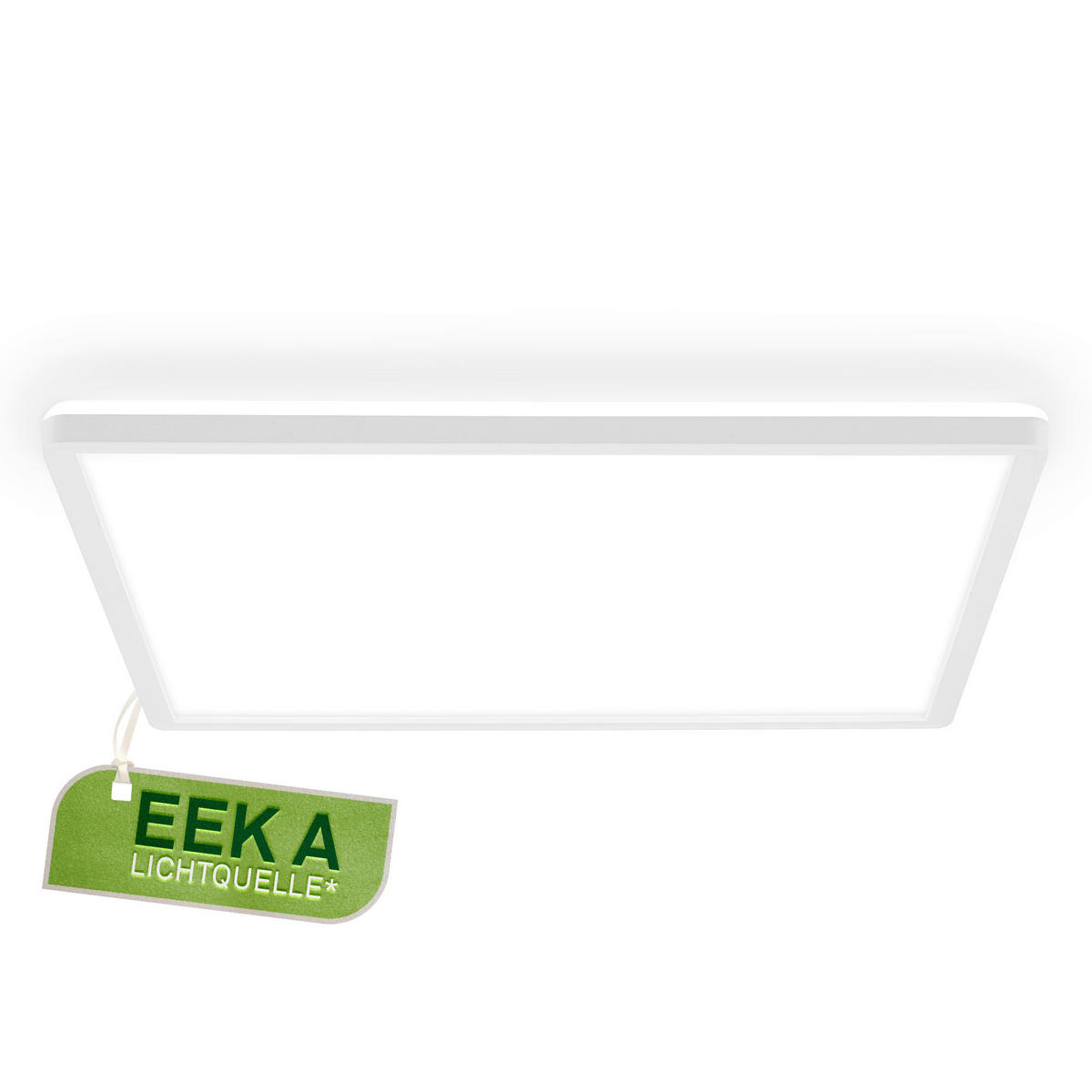 LED-DECKENLEUCHTE Tava A 42/42/3 cm   - Weiß, Basics, Kunststoff (42/42/3cm) - Briloner