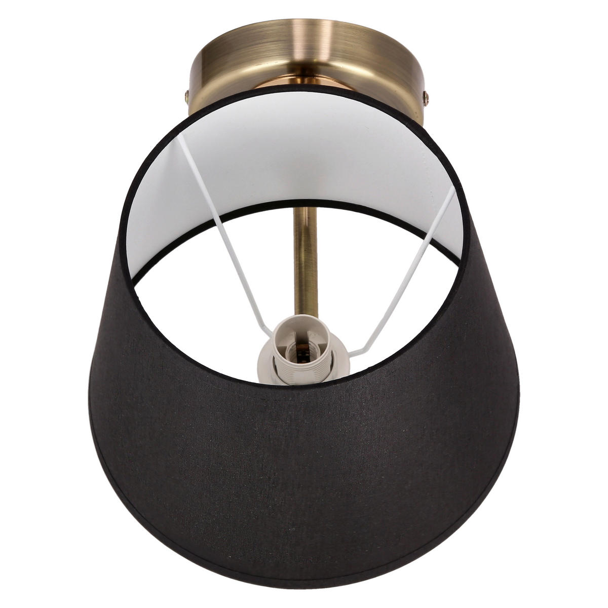 BILDERLEUCHTE Ibis 20/29/25 cm   - Schwarz/Bronzefarben, KONVENTIONELL, Kunststoff/Metall (20/29/25cm)