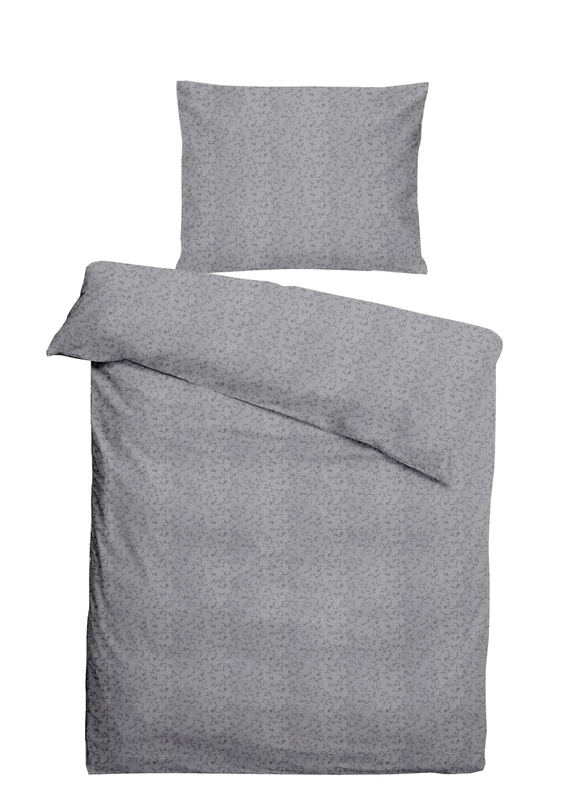 E-shop Ralph Bauer POSTEĽNÁ BIELIZEŇ, žakár, damask, tmavosivá, 140/200 cm