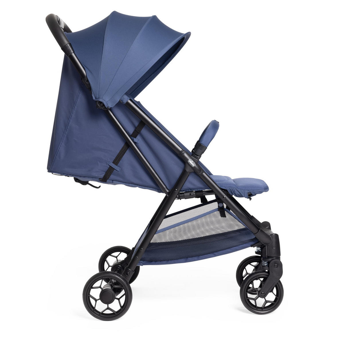 BUGGY Urbino  - Blau, Basics, Textil/Metall (53/103/80cm) - Chicco