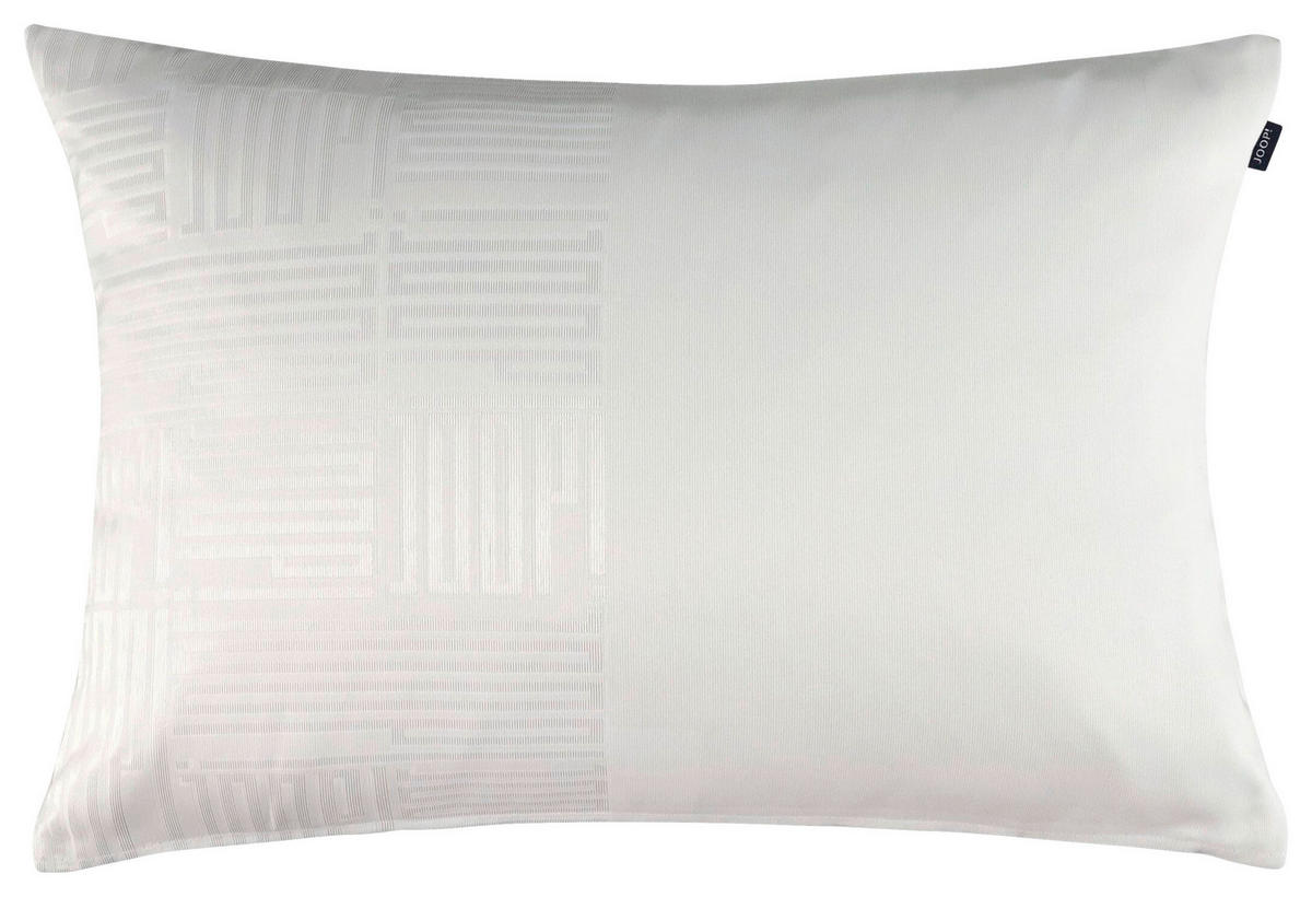 KISSENHÜLLE J!Fine Bars 40/60 cm  - Creme/Weiß, Basics, Textil (40/60cm) - Joop!