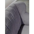 2-SITZER-SOFA in Cord Dunkelgrau  - Dunkelgrau/Dunkelbraun, Design, Holz/Textil (168/96/75cm) - Ambia Home