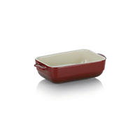 POSUDA ZA RERNU   22,5/12,5/6 cm        - crvena, Osnovno, keramika (22,5/12,5/6cm)