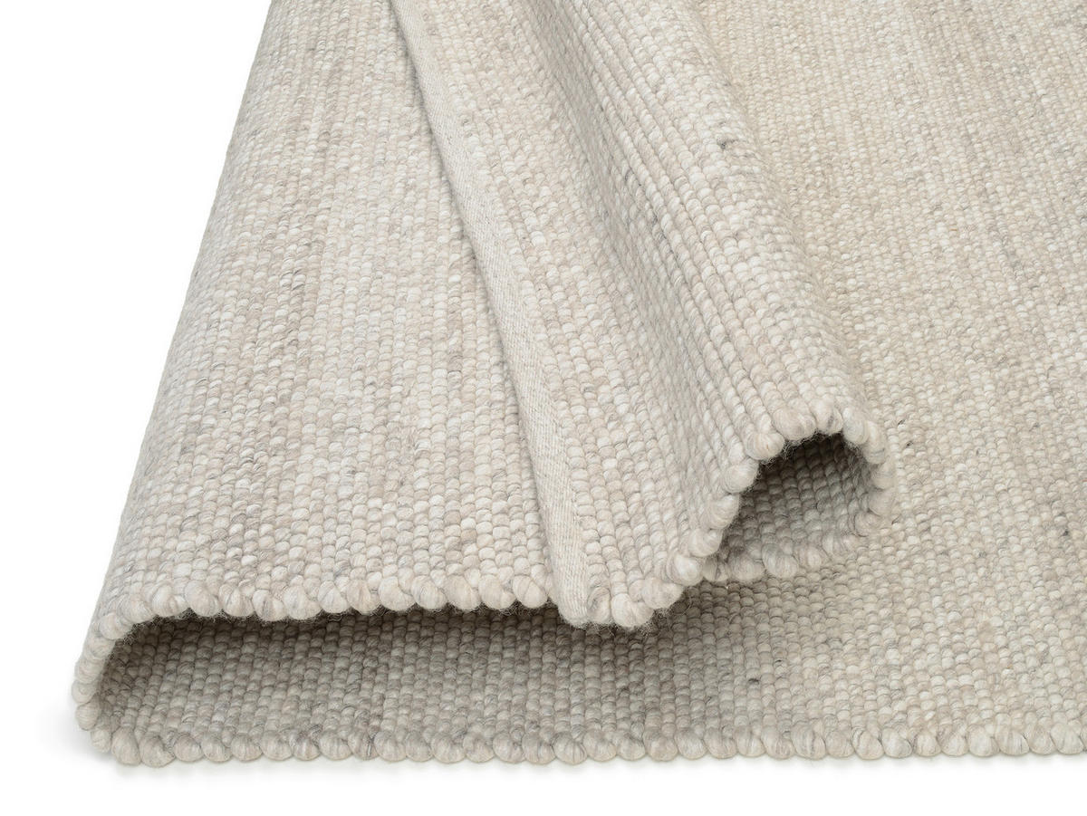 LÄUFER 80/200 cm Helsinki  - Silberfarben, Basics, Textil (80/200cm) - Linea Natura