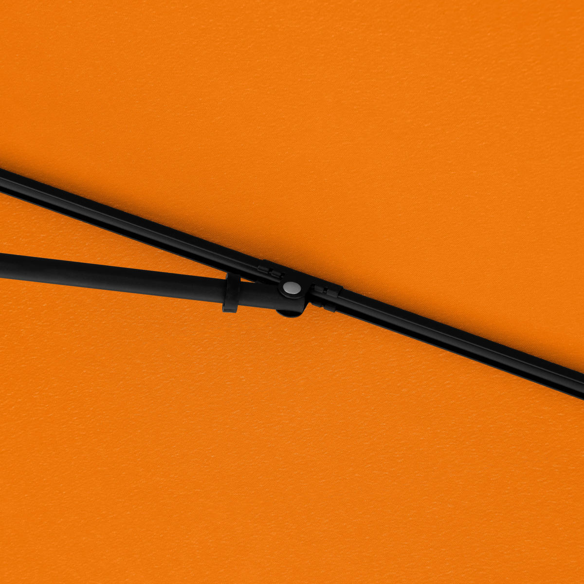 SENČNIK - oranžna/antracit, Basics, kovina/tekstil (190/125cm) - Doppler