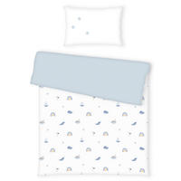 BABYBETTWÄSCHE babybest Little Ocean Flanell-Bettwäsche Flanell 100/135 cm  - Multicolor, Basics, Textil (100/135cm) - baby best