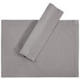 TISCHSET 33/45 cm Textil   - Hellgrau, Basics, Textil (33/45cm) - Novel