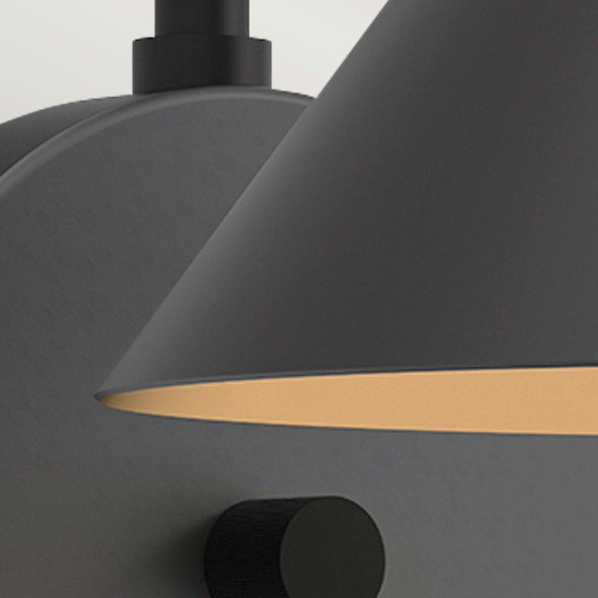 WANDLEUCHTE   - Goldfarben, KONVENTIONELL, Metall (21,3/19,7/26,7cm) - Elstead Lighting