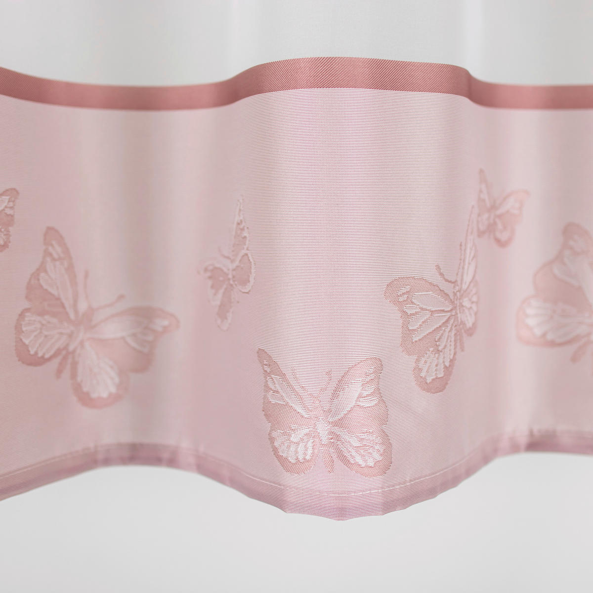 KURZGARDINE   140/50 cm   - Pink/Magenta, Design, Textil (140/50cm)