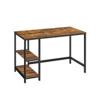PSACÍ STŮL, hnědá, černá, 120/60/75 cm - černá/hnědá, Basics, kov/kompozitní dřevo (120/60/75cm) - Boxxx