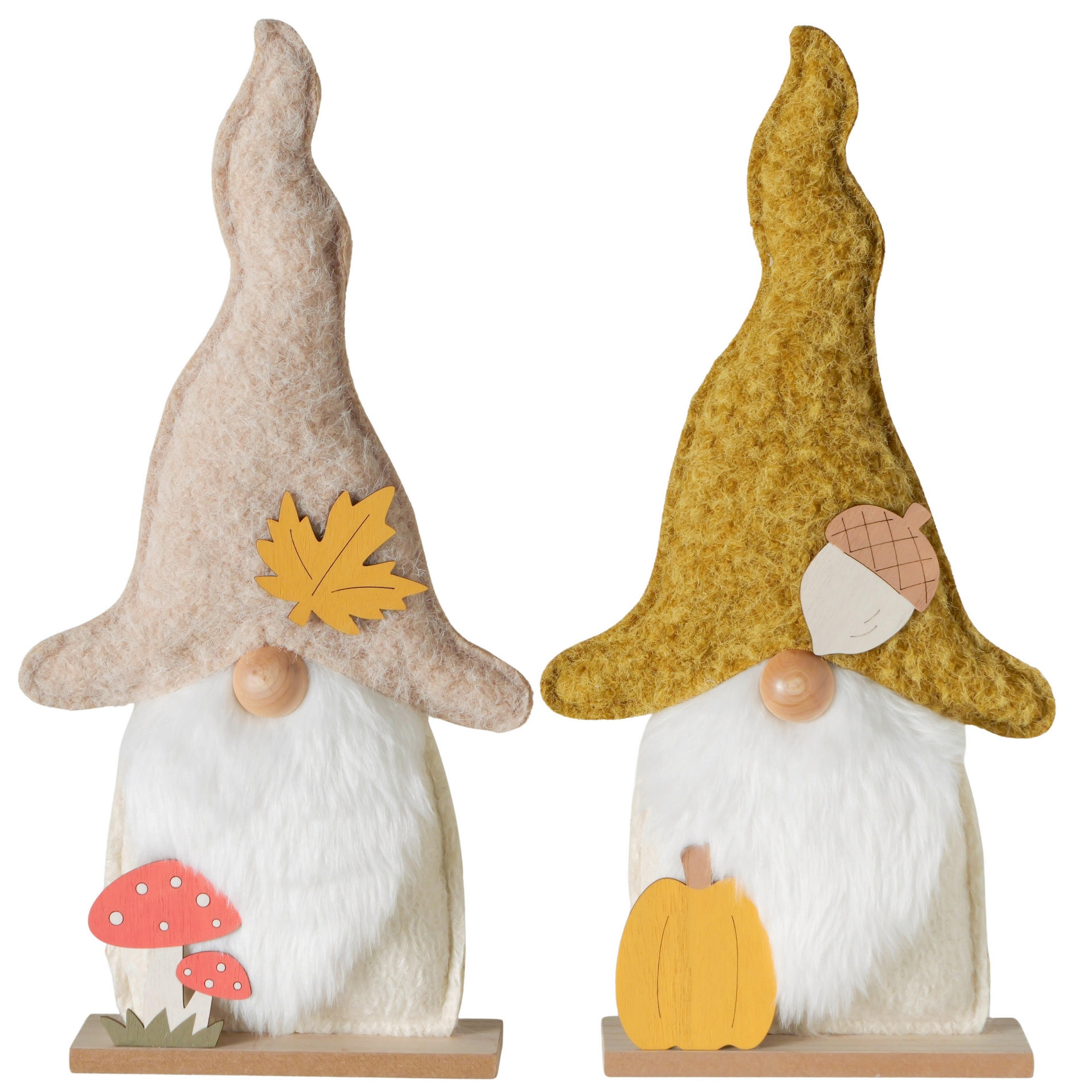 WICHTEL - Hellbraun/Beige, Basics, Holz/Kunststoff (25/6/50cm)