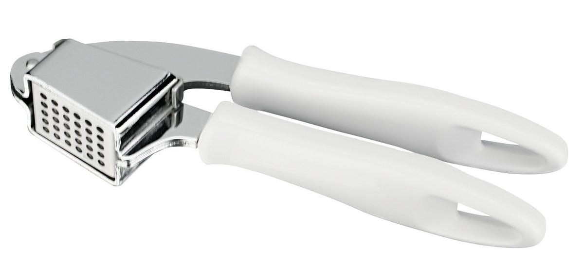 LIS NA CESNAK - biela/farba ušľachtilej ocele, Basics, kov/plast - Tescoma