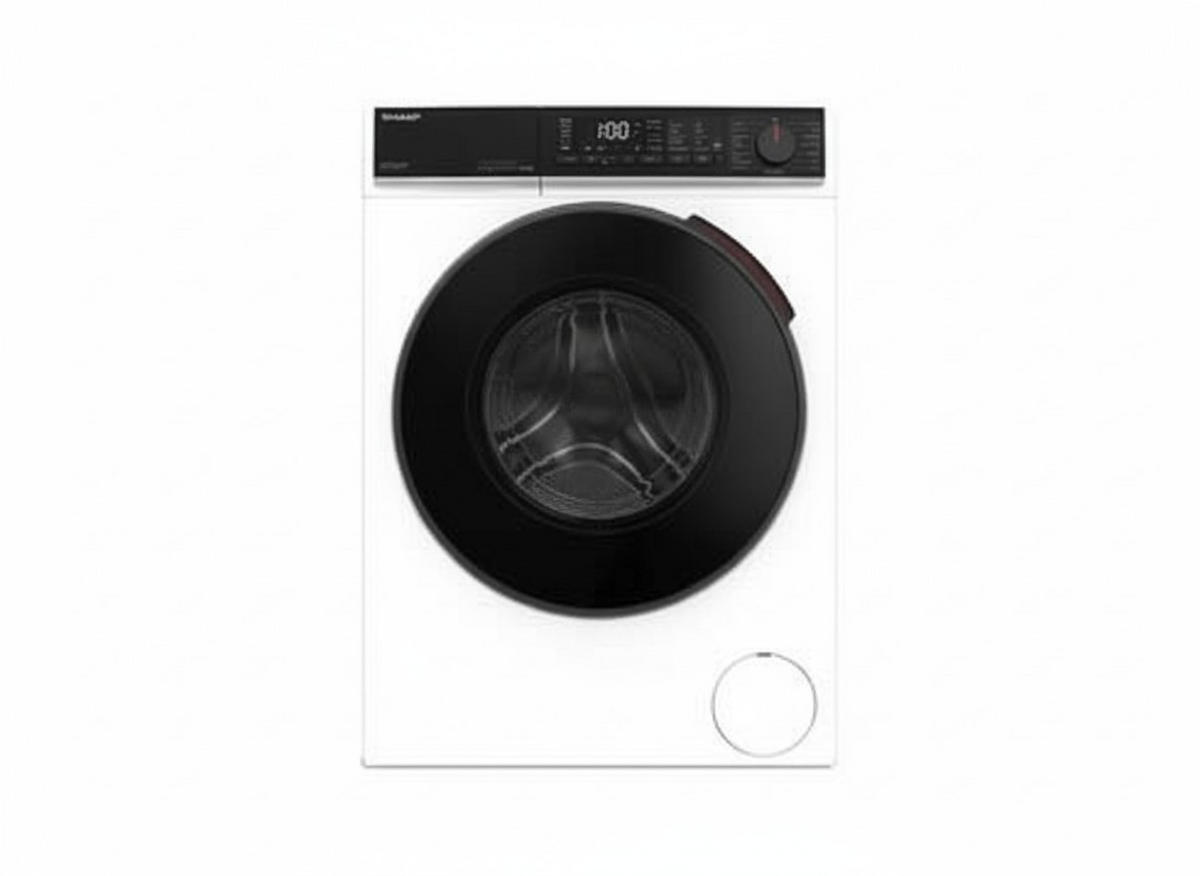 WASCHMASCHINE ES-WNFB714CWDA-DE  - Weiß, Basics, Glas/Kunststoff (59.7/84.5/55,7cm) - Sharp