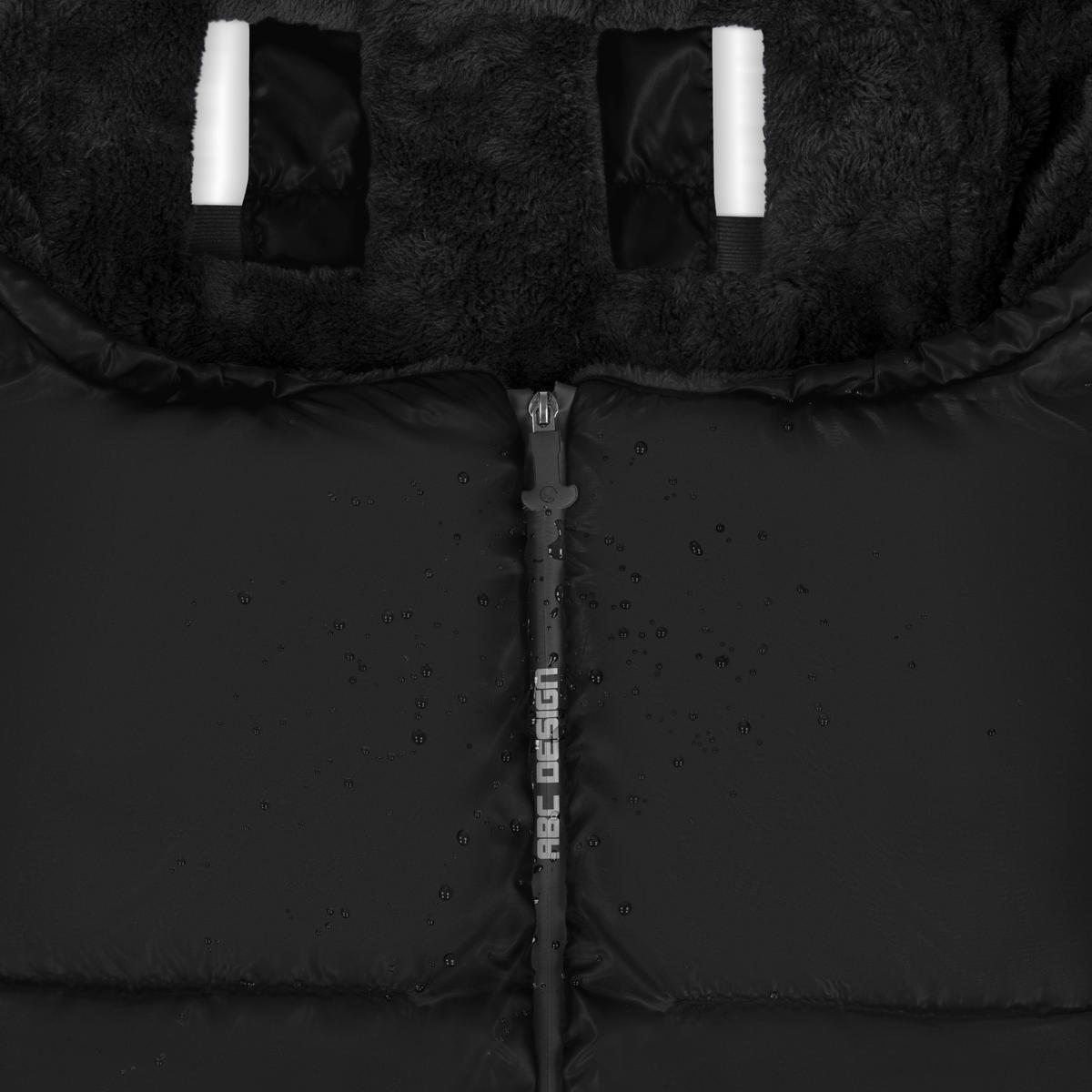 FUßSACK Winterfußsack  - Schwarz, Basics, Textil (98cm) - ABC Design