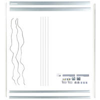 MONTAGEPAKET   - Chromfarben, KONVENTIONELL, Kunststoff/Metall (180/242cm) - Hom`in