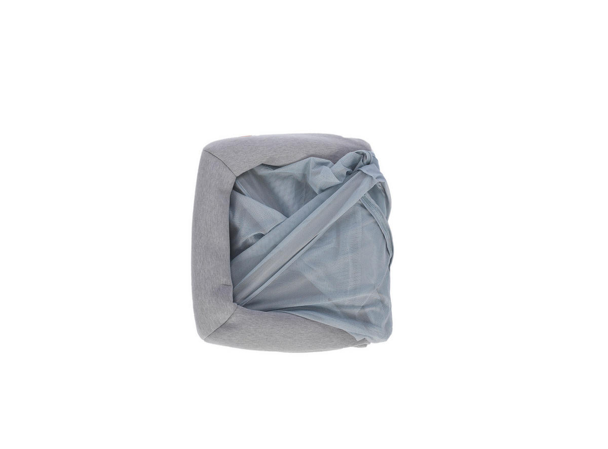 REISEBETT Dunkelblau  - Dunkelblau, Basics, Kunststoff (105/73/70cm) - Beaba