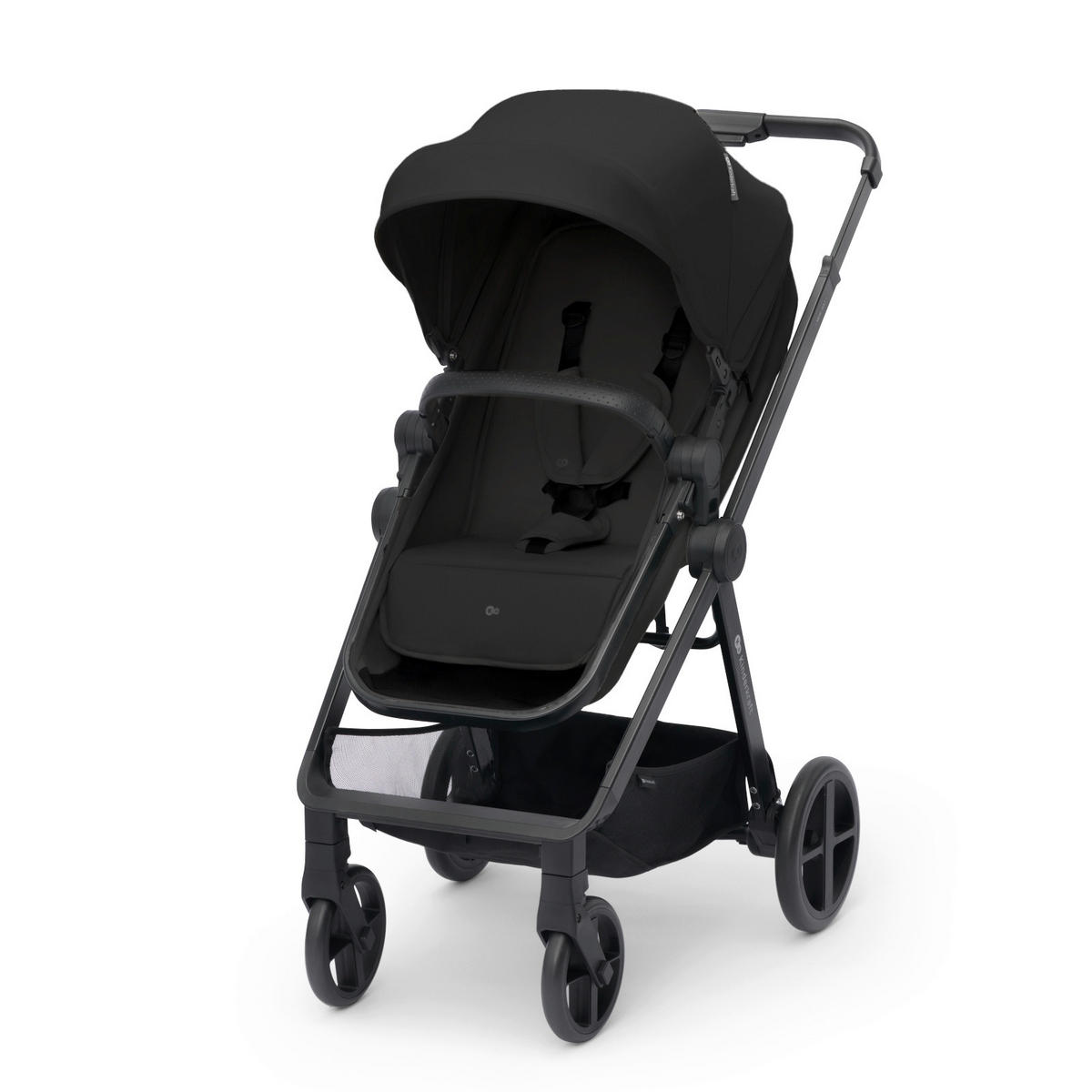 KINDERWAGENSET Newly 4 in 1  - Schwarz, Basics, Metall (54/100/94cm) - Kinderkraft