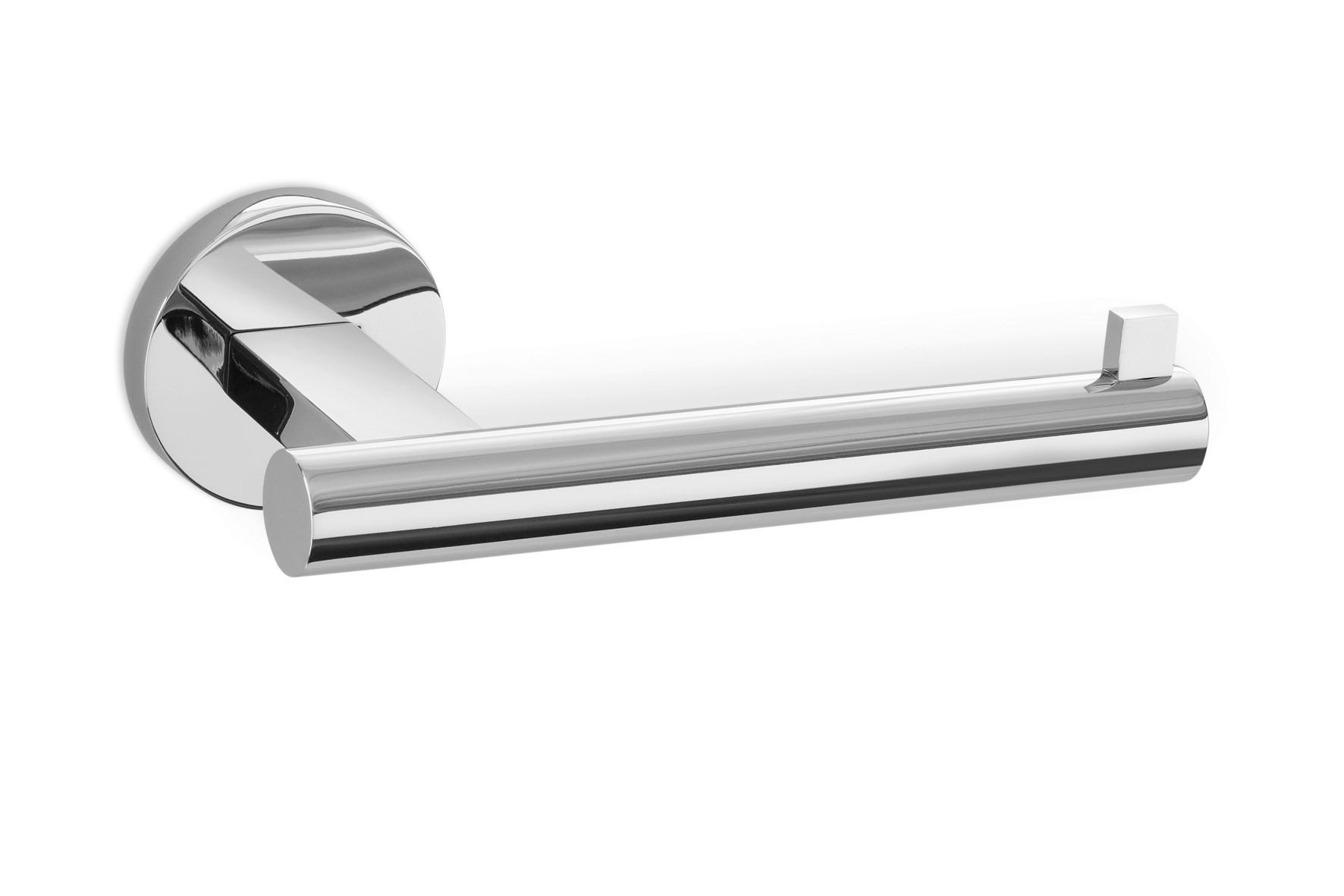 TOILETTENPAPIERHALTER - Edelstahlfarben, Basics, Metall (17,5/6/9,1cm) - Zack