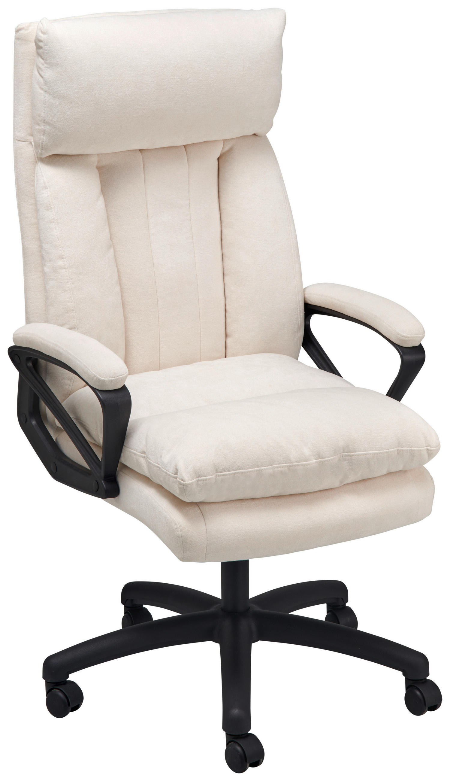 SCAUN DIRECTORIAL  in janilie bej  - bej/negru, Lifestyle, plastic/lemn (66/114-122/71cm) - MID.YOU