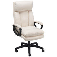 CHEFSESSEL  in Chenille Beige  - Beige/Schwarz, Lifestyle, Holz/Kunststoff (66/114-122/71cm) - MID.YOU