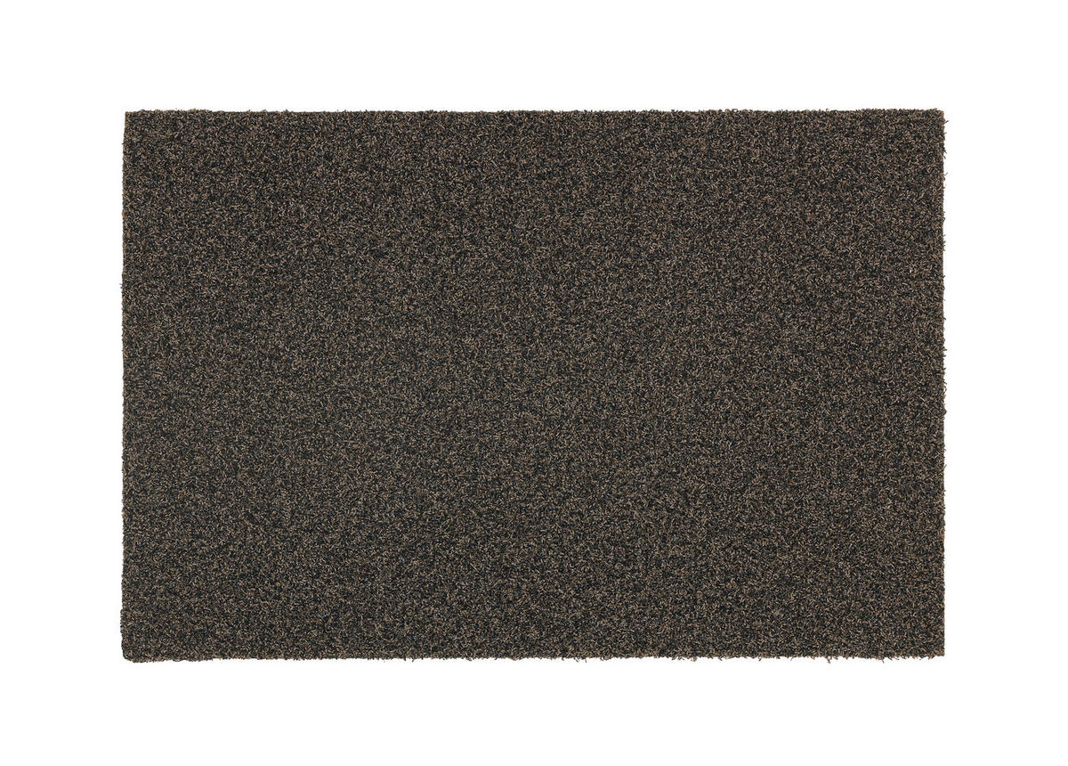 FUßMATTE  50/80 cm  Braun  - Braun, KONVENTIONELL, Kunststoff/Textil (50/80cm) - Esposa