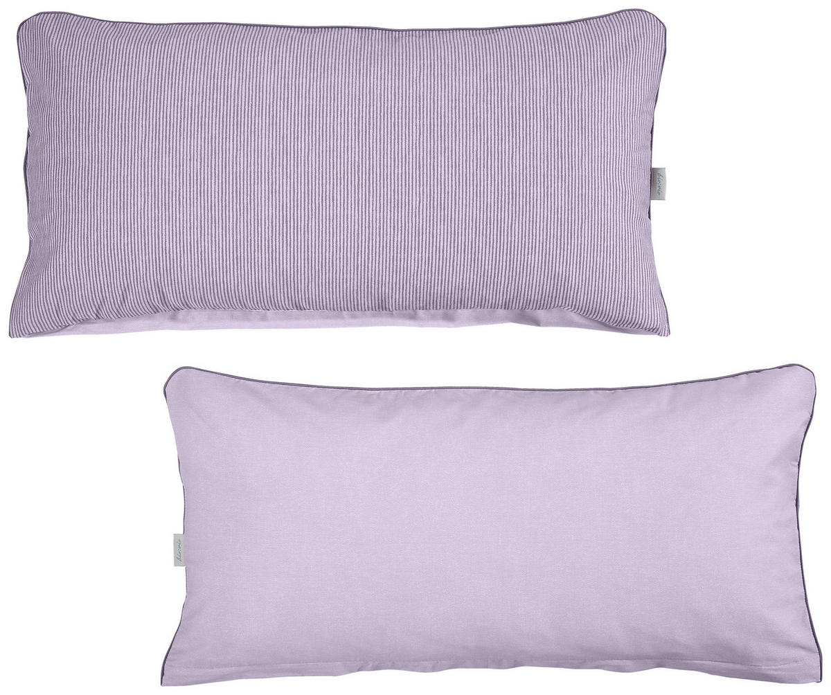 KISSENHÜLLEN-SET 40/80 cm  - Textil (40/80cm) - Bio:Vio