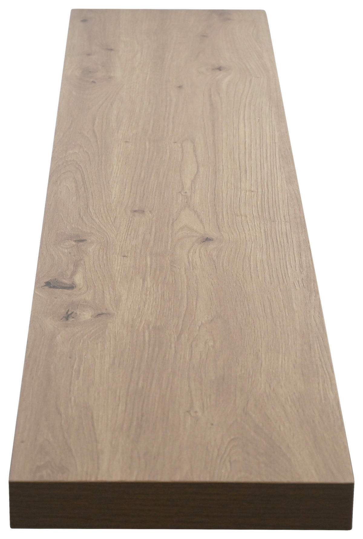 WANDBOARD in 120/3,8/23,5 cm Eichefarben  - Eichefarben, Basics, Holzwerkstoff (120/3,8/23,5cm) - Boxxx
